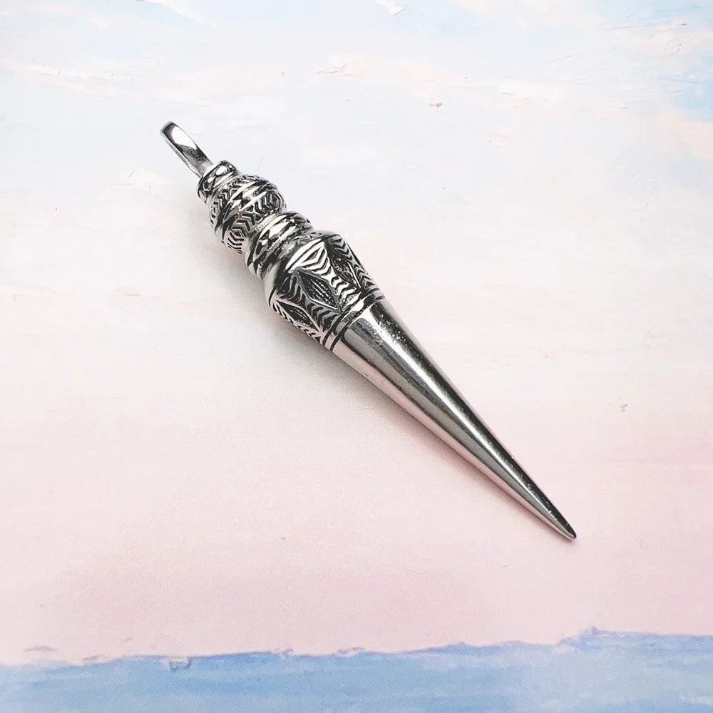 Damen-Anhänger Mystischer Kegel ethnisch Rebel aus Sterlingsilber
