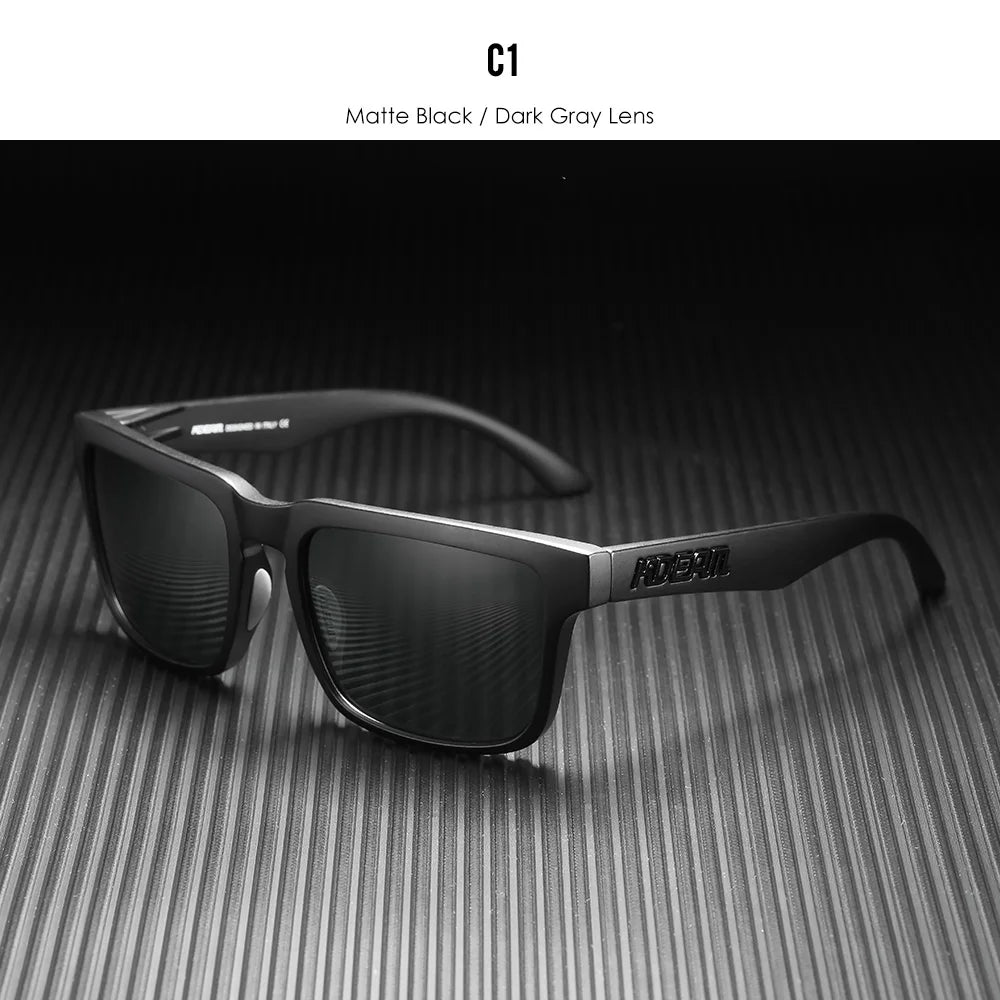 Sonnenbrille übergroß quadratisch polarisiert 64mm Angeln Herren