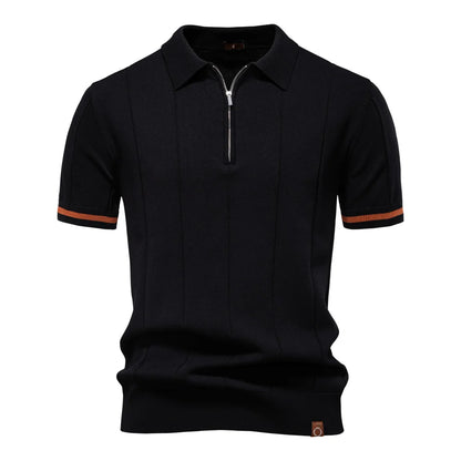 Exklusives Herrenpoloshirt Atmungsaktiv Stretch Business Golf