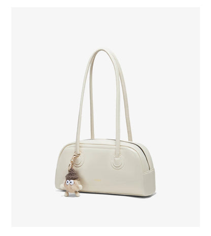 Damen Handtasche Aus PU Leather Simple Retro Stil Für Casual Commuting