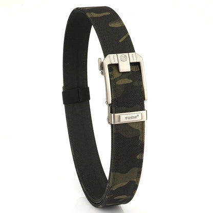 Herren-Taktischer Gürtel Aus 1100D Nylon Mit Robuster Metallschnalle Für Outdoor, Militär Und Arbeit