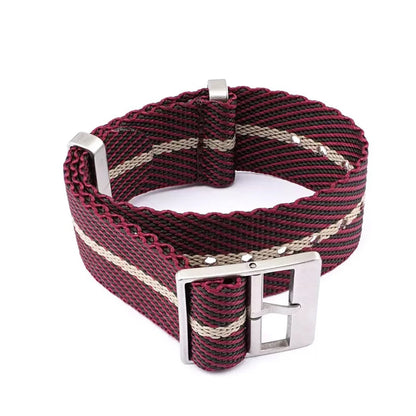 Uhrenarmband aus Nylon 20 mm – Universal-Ersatzband fuer Taucheruhren