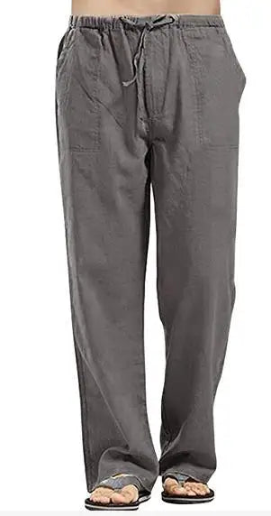 Sommerliche Herren-7/8-Hose im trendigen Stil – große, gerade geschnittene, schnell trocknende Strandhose für Teenager