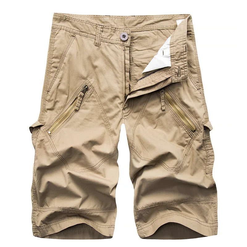 Kurze Herren-Webhose mit schnelltrocknendem, atmungsaktivem Design – ideal für Sport und Sommer.