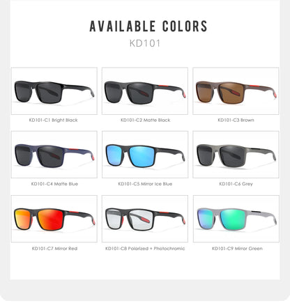 Sonnenbrille photochrom polarisiert UV400 Tag und Nacht Fahren Unisex