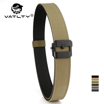 VATLY Rigid Tactical Gürtel Herren Nylon Automatik-Schnalle EDC IPSC