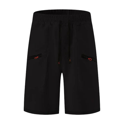 Lässige Herren-Sommershorts mit sportlichem, atmungsaktivem Design – schnelltrocknend und trendig in Uni-Farben