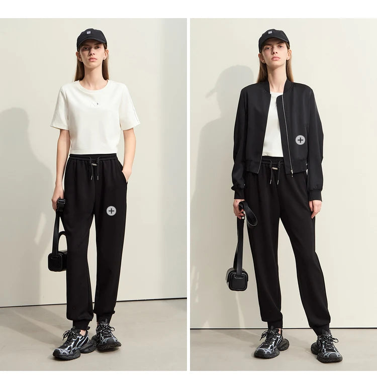 Damen Shorts im lässigen Stil mit Aushöhlung und elastischer Taille