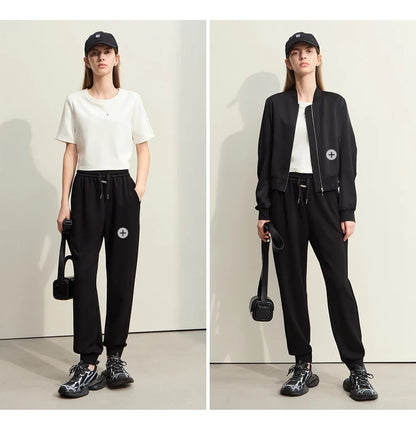 Damen Shorts im lässigen Stil mit Aushöhlung und elastischer Taille