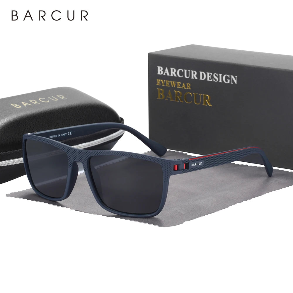 Sonnenbrille TR90 Sport polarisiert leicht UV400 Herren Damen A