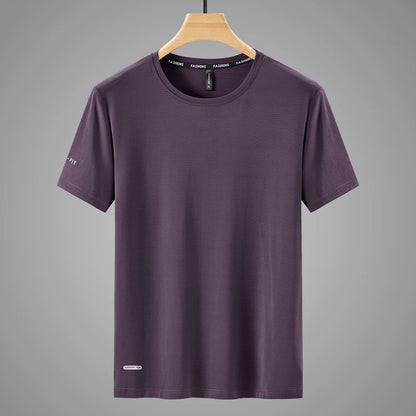Herren Sport-T-Shirt aus Polyester mit kurzem Arm für lässigen Sommerlook