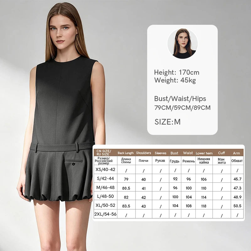 Stylisches Ärmelloses Minikleid Mit Schlauchschnitt Für Damen