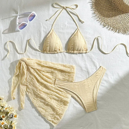 Sexy Bikini-Set mit Push-up und Bordüren – Perfekt für Strand und Pool