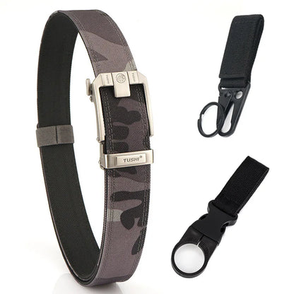 Herren-Taktischer Gürtel Aus 1100D Nylon Mit Robuster Metallschnalle Für Outdoor, Militär Und Arbeit