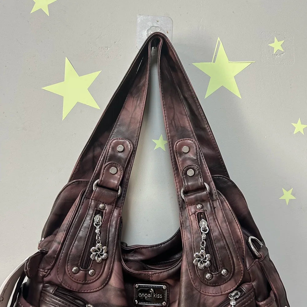 Damen-Handtasche Großes Volumen mit Top-Griff Vielseitiger Alltagsbegleiter Für Jeden Tag