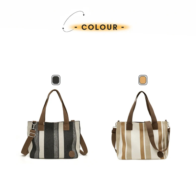 Damen Shoulder Bag aus Fabric Casual Large Capacity Tote Bag
