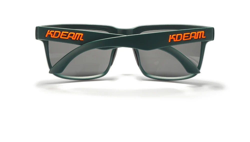 Sonnenbrille quadratisch polarisiert Reißverschlussetui 30 Farben Unisex