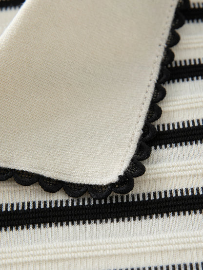 Damen-Pullover in Übergröße mit Schleifendetail – ideal für den Sommer und den Arbeitsalltag