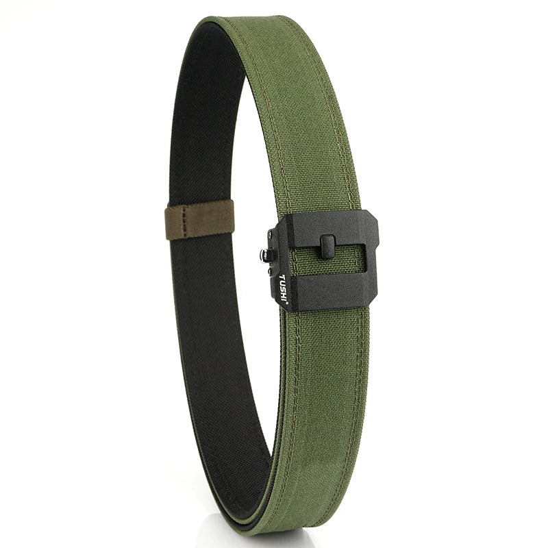 VATLY Rigid Tactical Gürtel Herren Nylon Automatik-Schnalle EDC IPSC