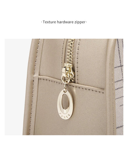 Schultertasche Aus Spaltleder Im Neuen Design Luxuriöse Satchel