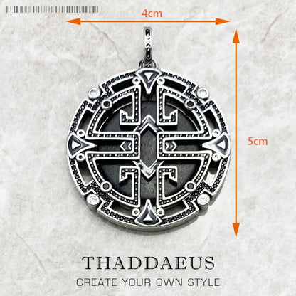 Damen-Charm-Anhänger Amulett magisch Natur Glück aus Sterlingsilber