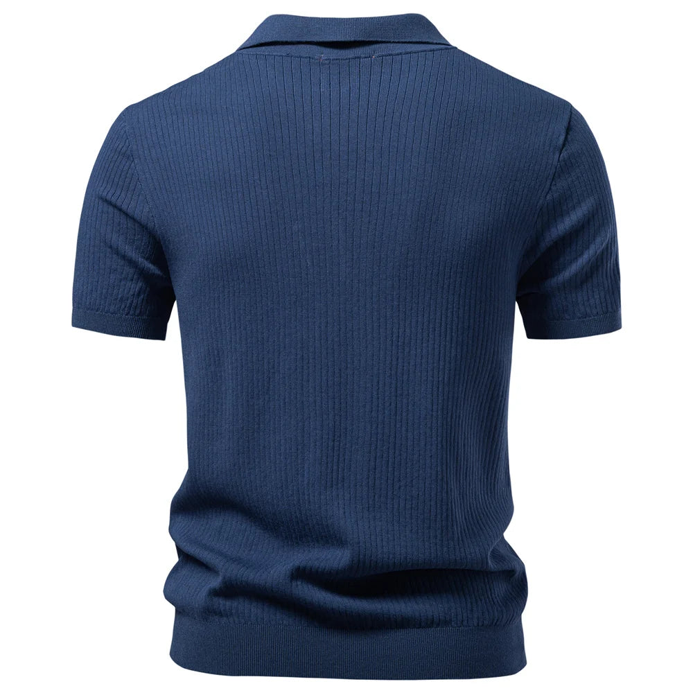 Premium Herren Poloshirt Atmungsaktiv Klassisch Elegant Für Männer