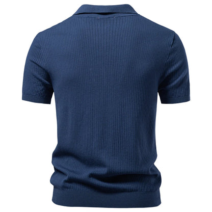 Premium Herren Poloshirt Atmungsaktiv Klassisch Elegant Für Männer