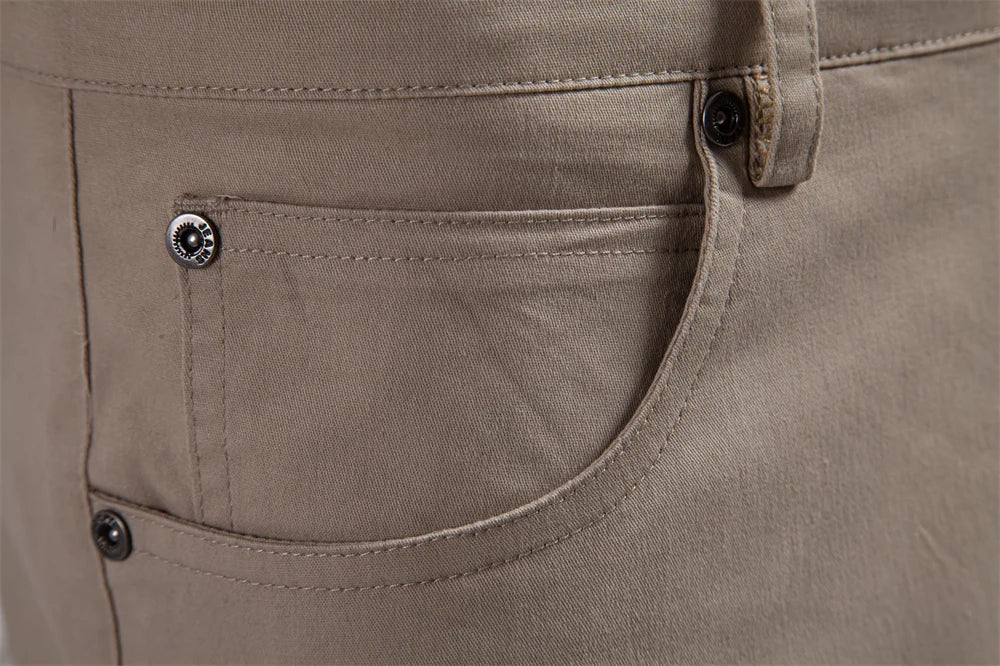 AIOPESON Herren-Sommershorts aus 100 % Baumwolle, lässige 11-farbige, leichte Straßenshorts mit mehreren Taschen