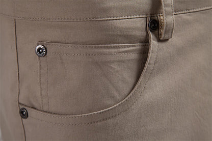 AIOPESON Herren-Sommershorts aus 100 % Baumwolle, lässige 11-farbige, leichte Straßenshorts mit mehreren Taschen