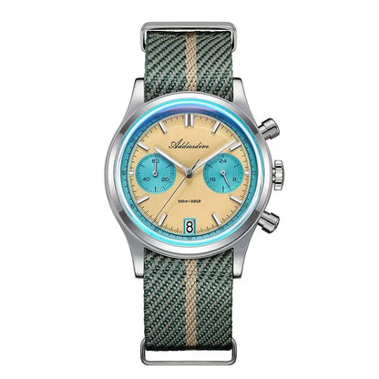 Herren-Chronograph mit VK64-Quarzwerk und Saphirglas