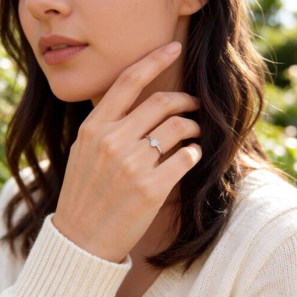 Damen-Ring Liebesherz romantisch aus Sterlingsilber