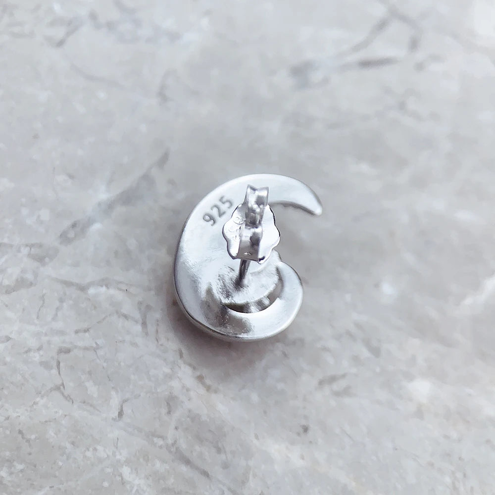 Damen-Ohrstecker Wellen Sommer aus Sterlingsilber