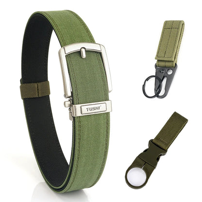 VATLY Rigid Tactical Gürtel Herren Nylon Metall-Schnalle Duty Casual