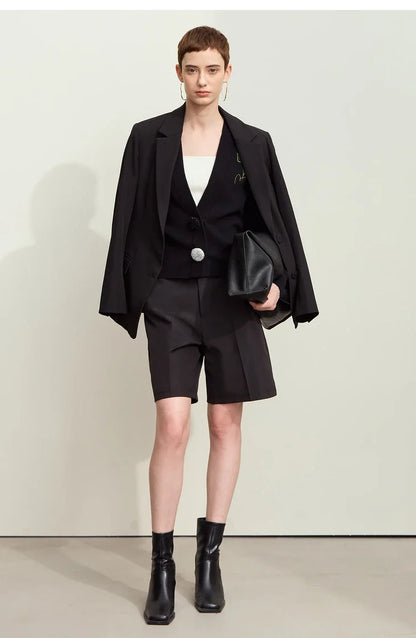 Damen-Strickjacke V-Ausschnitt Stickerei locker Langarm Herbst