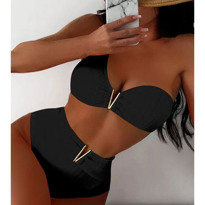 Sexy Bikini-Set für Damen mit Push-up-Effekt – Perfekt für Strand und Pool