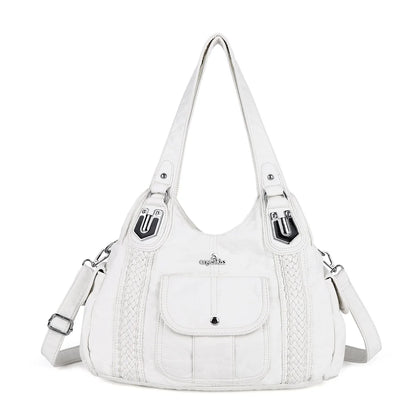 Modische Damen-Handtasche Stilvoll Elegant Vielseitig Kombinierbar Mit Großem Fassungsvermögen