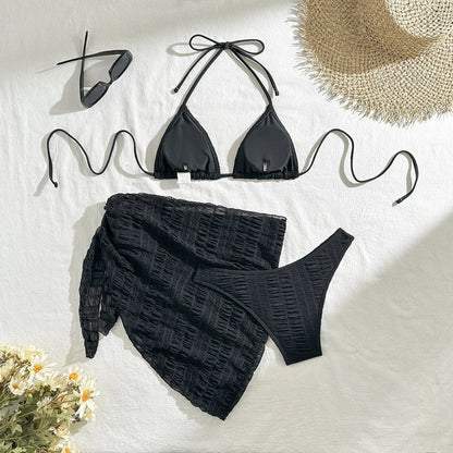 Sexy Bikini-Set mit Push-up und Bordüren – Perfekt für Strand und Pool