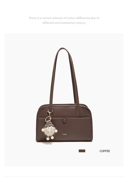 Damen Schultertasche Aus PU-Leder Mit Cross Body