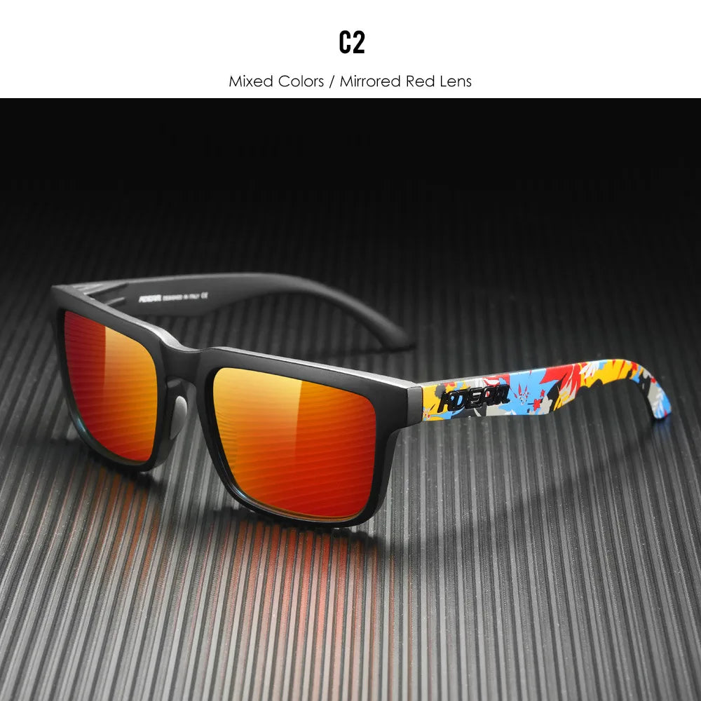 Sonnenbrille übergroß quadratisch polarisiert 64mm Angeln Herren