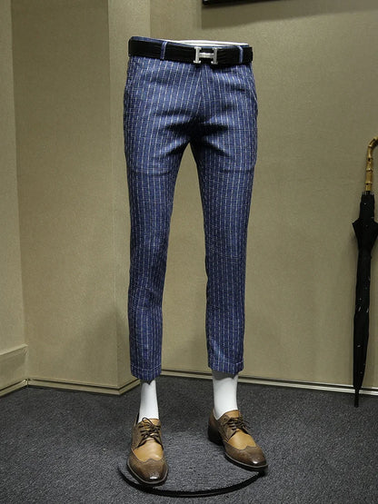 Herren-Anzugset mit Blazer und Hose in Hellgrau, Schwarz und Dunkelgrau – geeignet für Hochzeiten und den täglichen Business-Look, maschinenwaschbar
