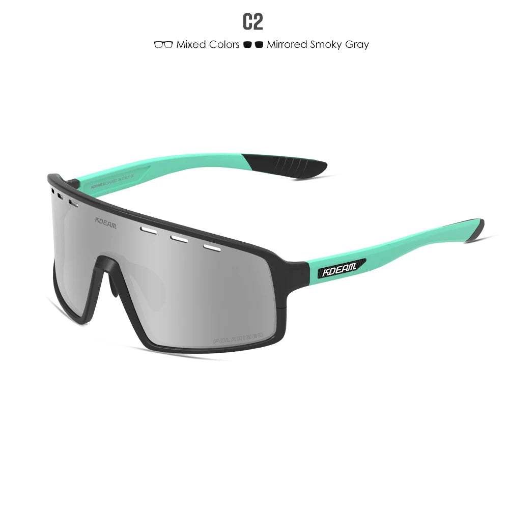 Sonnenbrille Sport TR90 polarisiert Belüftungslöcher fortschrittlich Herren
