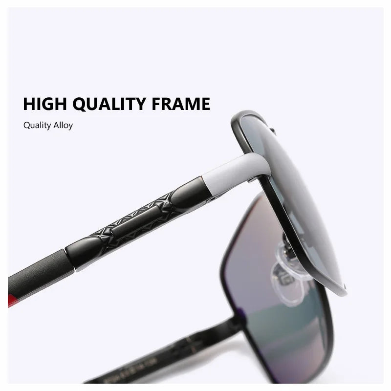AOWEAR männer Polarisierte Verspiegelte Sonnenbrille für Männer Frauen Luxus Qualität Retro Rechteck UV400 Fahren Sonnenbrille gafas de sol