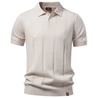 Herren Poloshirt Mit Kühlendem Stoff Und Sofortiger Kühlung