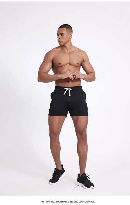 Lässige Herren-Arbeitsshorts mit mehreren Taschen und mittlerer Länge – ideal für den Sommer.