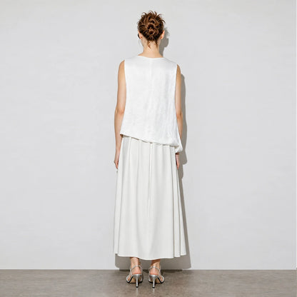 Elegantes Sommer Kleid Aus Leichtem Acetat Stoff Für Damen Mit Lockerem Schnitt