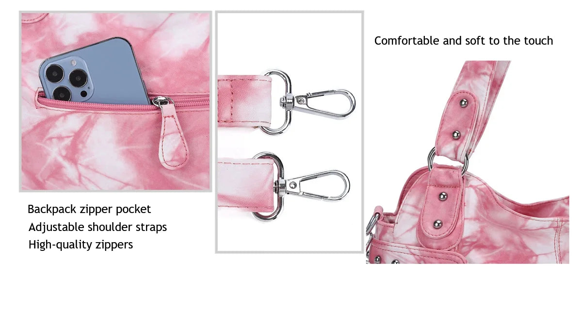 Damen-Schultertasche mit großer Kapazität, viel Stauraum und praktischen Innenfächern