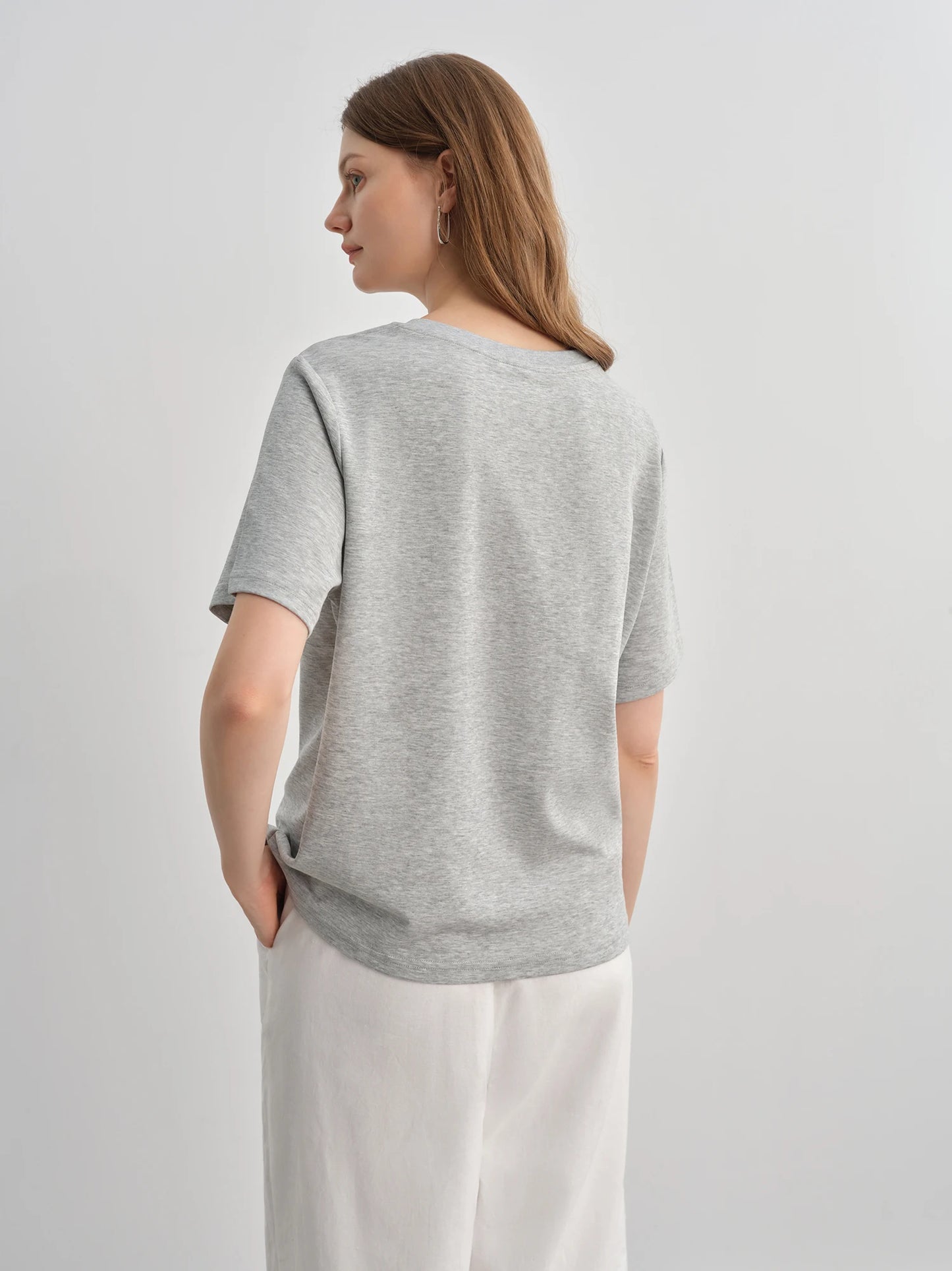 Weite Damen-Faltenhose in Übergröße – bodenlang und lässig für den Sommer, ideal für den Alltag