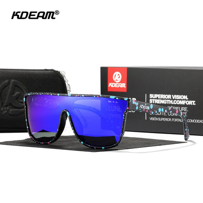 Sonnenbrille Einteiler polarisiert Sport Baseball Angeln Fahren Komplettzubehör