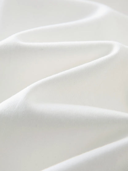 Elegantes Plus-Size Sommer-Shirt mit V-Ausschnitt und Doppellagen-Kragen für stilvolle Auftritte