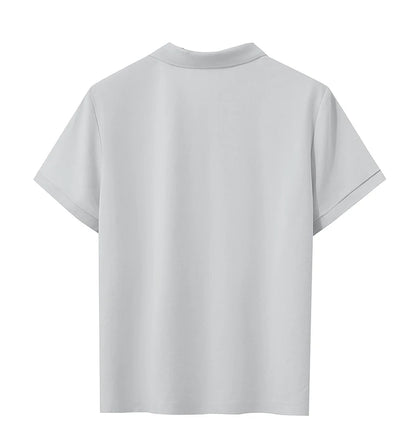 Damen T-Shirt im Minimalismus-Stil mit asymmetrischem Schnitt für den Sommer